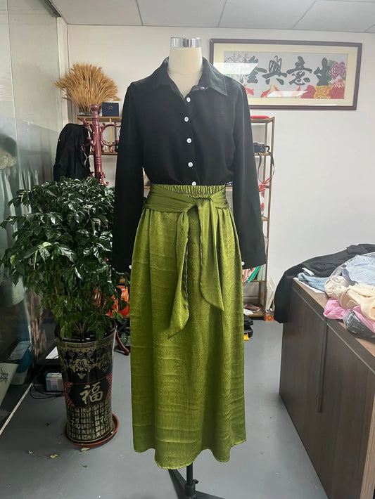 Conjunto de falda y camisa PALERMO