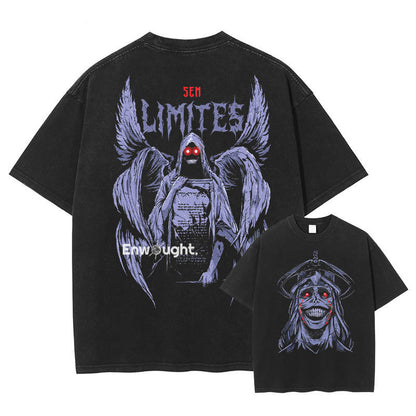 Sung Jin Woo T Shirt Anime S-Solo-Leveling Oversized Vintage