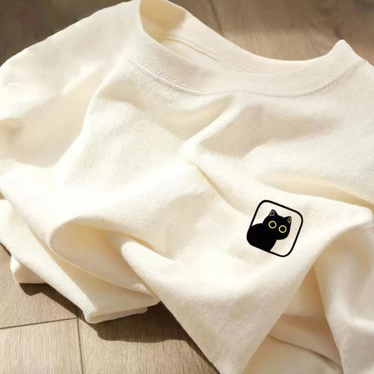 Camiseta Hombre Oversize de Algodón