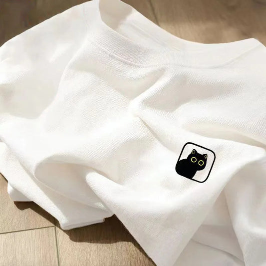 Camiseta Hombre Oversize de Algodón