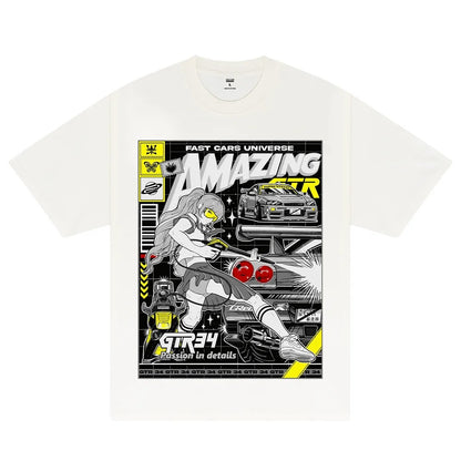 Women T-thirts New ndy Need Money for Porsche Print T-s