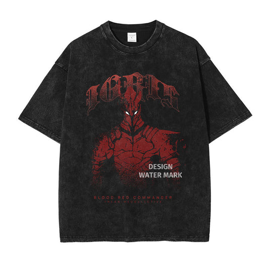 Camiseta Oversize Solo Leveling Sung Jin Woo