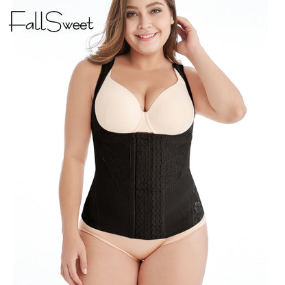 FallSweet Shapewear Corset Women Waiste Trainer Body Shaper Lifter Slimming Waist Trainer S to 4XL 5XL 6XL