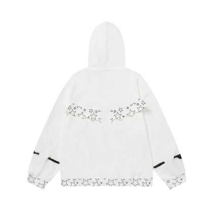Cartoon girl Devil Horn cardigan jacket woman