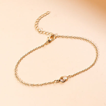 Small Circle Chain Foot Chain