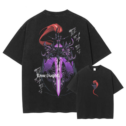 Sung Jin Woo T Shirt Anime S-Solo-Leveling Oversized Vintage