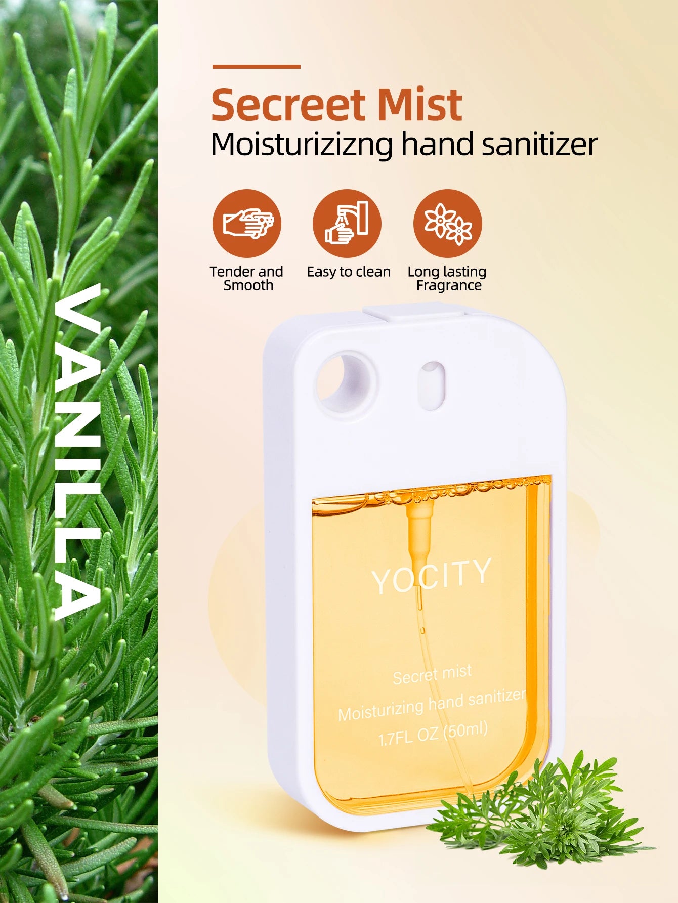 Ambientador en Spray 50 ml para Coche y Hogar